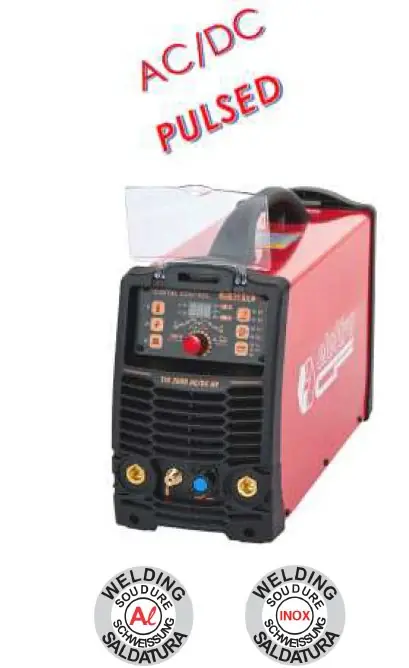 Prezzo Conveniente Elettro cf S00161 TIG 2005 ACDC HF AC/DC , 220V , inverter tig, mma-smaw pulsata SOLO CORPO MACCHINA