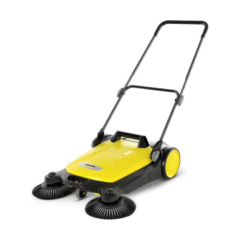 Spedizione Espresso Karcher S4 Twin - Spazzatrice manuale a spinta, larghezza di spazzatura di 680 mm