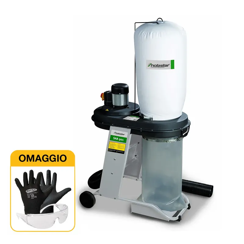 Offerta Del Giorno Holzstar SAA 901 - Aspiratore per trucioli con OMAGGIO