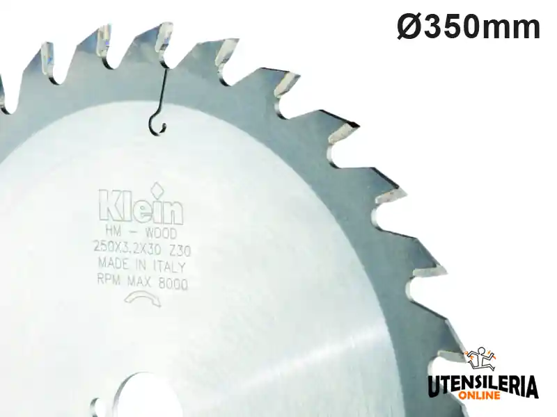 Lama circolare universale HW Klein antisibilo Ø350x30mm 54 denti Novità