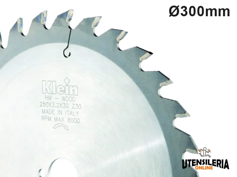 Lama circolare universale HW Klein antisibilo Ø300x30mm 48 denti Reso Gratuito