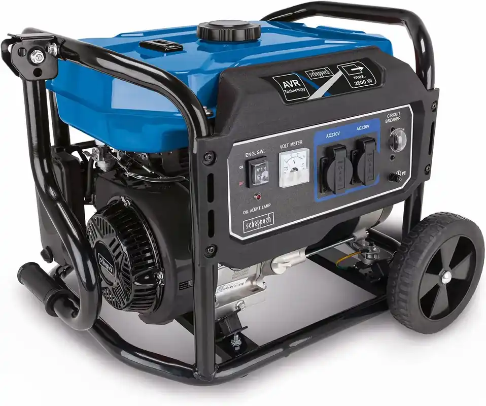 Prezzo Basso Scheppach SG3200X - Generatore di corrente a benzina 2,8 Kw max - monofase