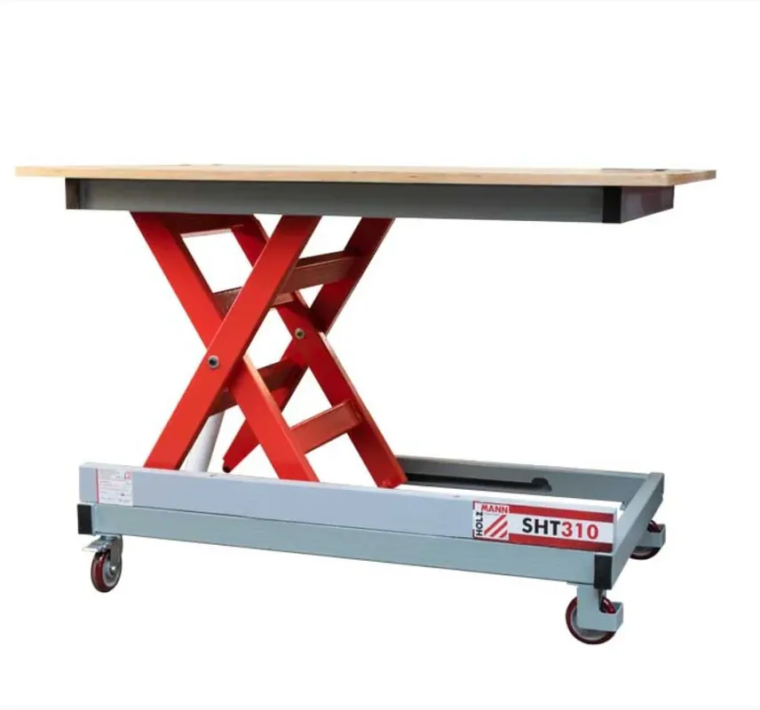 Holzmann SHT310 Tavolo Banco sollevamento idraulico a forbice elevatore mm 1580x900 Nuovo Arrivo