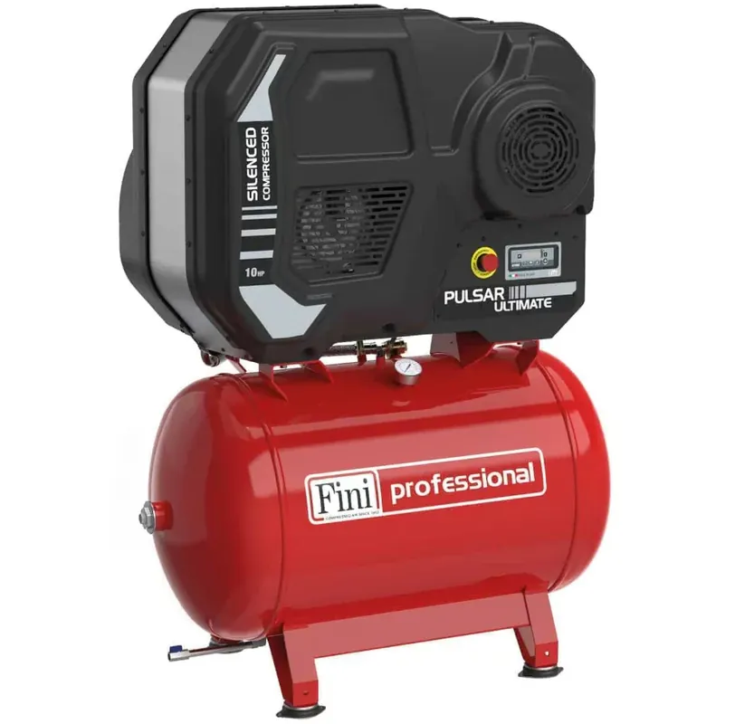 Fini PULSAR ULTIMATE K50-270-10 SD , 270 litri , 10 bar , 10 Hp , 400v , silenziato professionale con ETMI Prezzo Di Fabbrica
