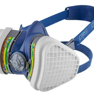 Economico GVS Elipse ABEK1P3 SPR491 - Maschera respiratore con filtri combinati sostituibili per gas, acidi, ammoniaca e polveri
