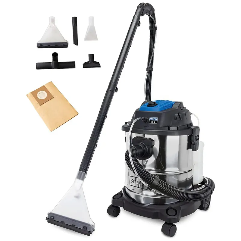 Super Prezzo Scheppach SPRAYVAC20 - Aspiratore lava moquette tessuti tappezzerie 1600W