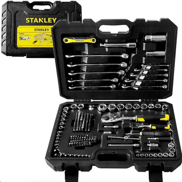 Stanley STMT17380-1 - Valigetta cassetta attrezzi con chiavi a bussola - 175 utensili Ultimissimo Modello