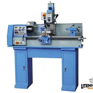 Offerta Limitata Tornio parallelo 700 mm LTF 0,75 kW 230V con testa a fresare