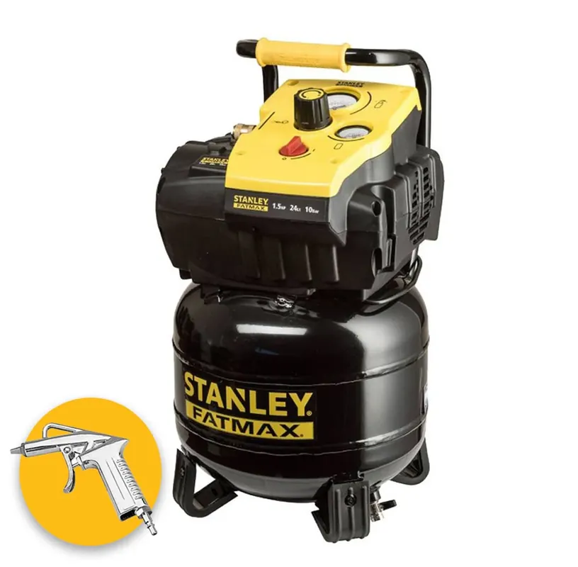 Prezzo Di Fabbrica Stanley TAB 200/10/24V - Compressore aria , 10 bar, 24 litri