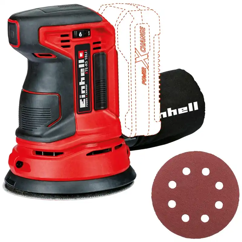 Einhell TE-RS 18 Li - Levigatrice rotorbitale a batteria Super Prezzo