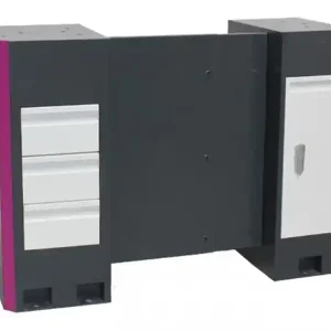 Basamento per tornio LTF Optimum in acciaio con 3 cassetti Promozione