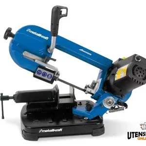 Super Prezzo Segatrice a nastro per metalli MBS 125 Metallkraft 1010W, capacità taglio 125mm