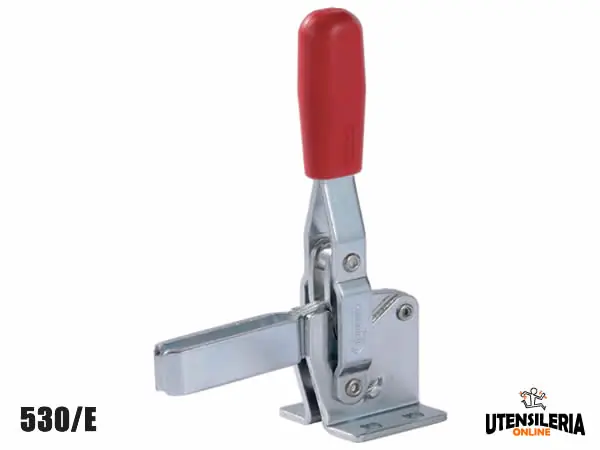 Promozione Bloccaggio rapido verticale 530/E base piegata 225mm