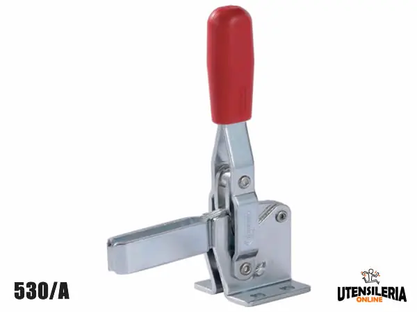 Affare Bloccaggio rapido verticale 530/A base piegata 223mm