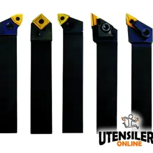 Popolare Set 5 Utensili per tornitura LTF gambo MD25 25x25 con inserti