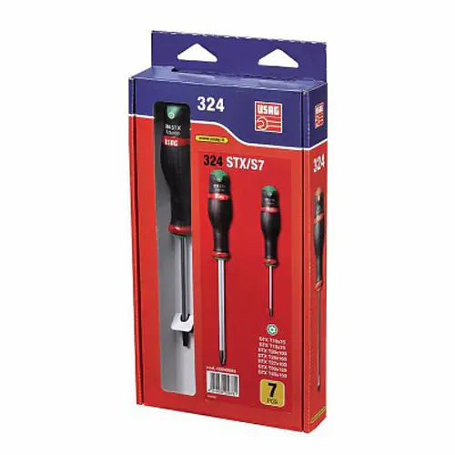 Usag 324 STX/S7 - Serie di 7 giraviti con impronta TORX® Tamper Resistant Prezzo Ridotto
