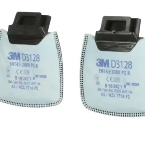 Acquista Ora Filtri antiparticolato 3M D3128 per polveri vapori organici e gas acidi Classe P2 (2pz)