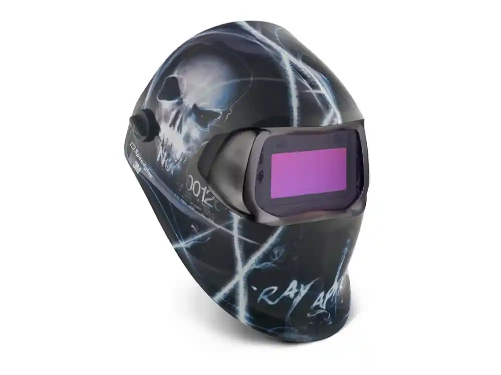 Professionale Maschera saldatura 3M Speedglas Xterminator 100 V con ADF 3/8-12