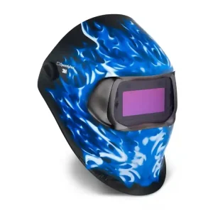 Promozione Esclusiva Maschera saldatura 3M Speedglas Ice Hot 100 V con ADF 3/8-12