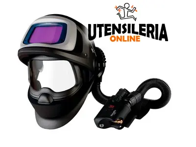 Affare Maschera saldatura 3M Speedglas 9100X FX Air con regolatore di flusso V-500