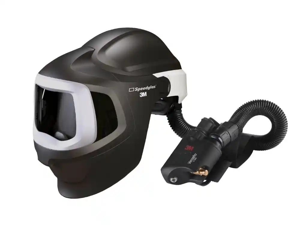Novità Casco saldatura 3M Speedglas 9100 MP no ADF con regolatore di flusso V-500