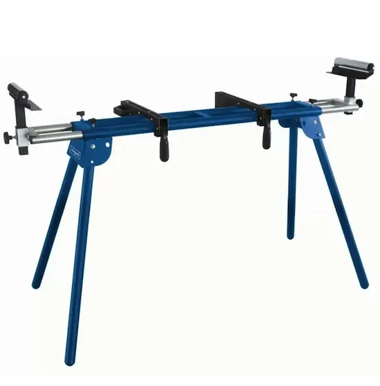 Prezzo Di Fabbrica Scheppach UMF2000 - Cavalletto di supporto universale per troncatrici con estensioni