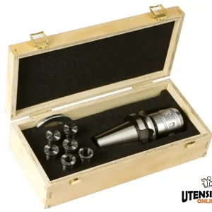 Compra Oggi Stesso Set mandrino portapinze a forte serraggio MAS BT AD/B ISO40 con pinze, 4-16mm