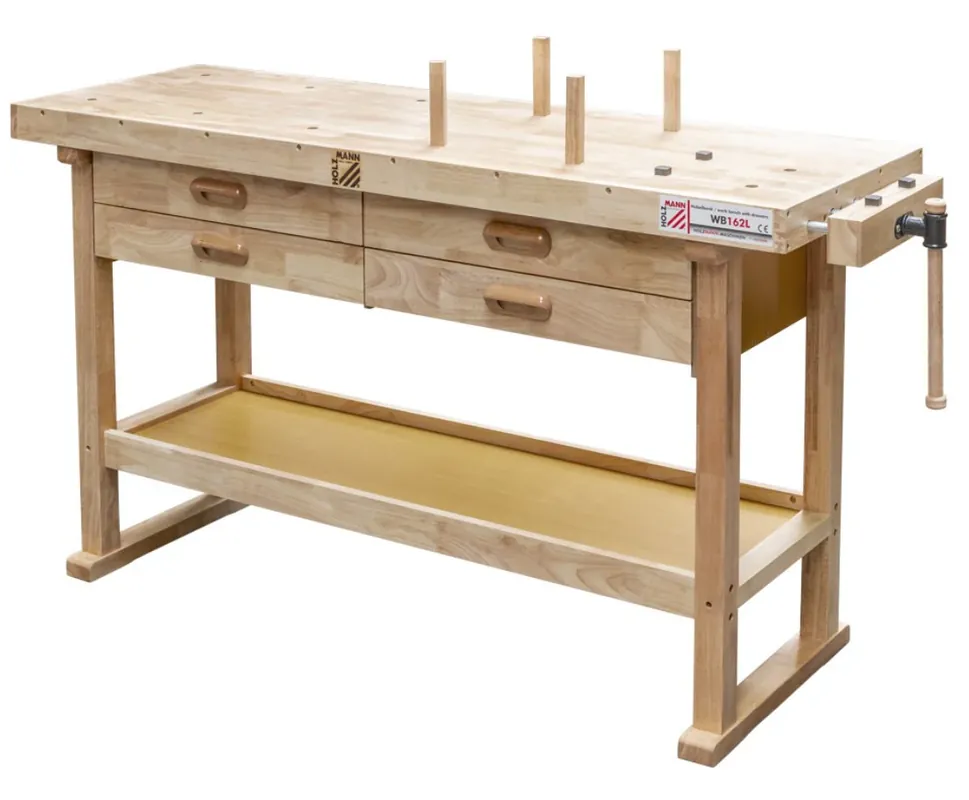 Holzmann wb162l Banco da lavoro in legno falegname 1625-1640x510x860 mm Compra Oggi Stesso