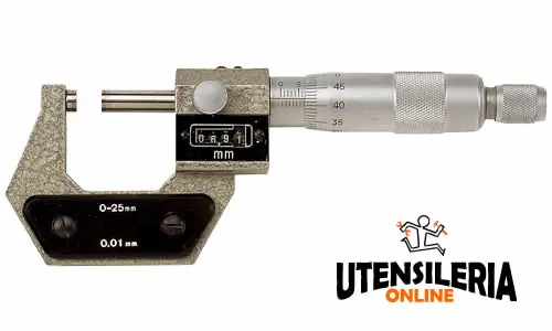 Micrometri centesimali per esterni a numeratore "OBERK" 0-25 mm Direttamente Dal Produttore