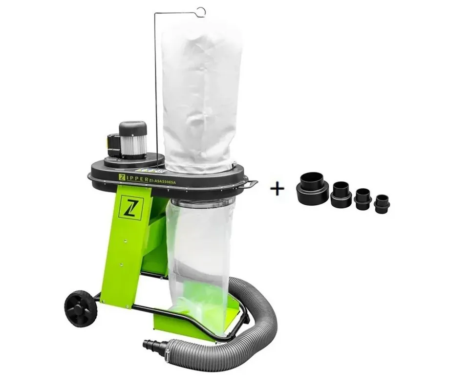 Zipper zi-asa550e Aspiratore trucioli carrellato 220v , 550w Promozione