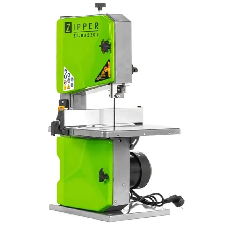 Zipper ZI-BAS250 - Sega a nastro per legno 500w da banco verticale ø 255 mm Offerta Limitata