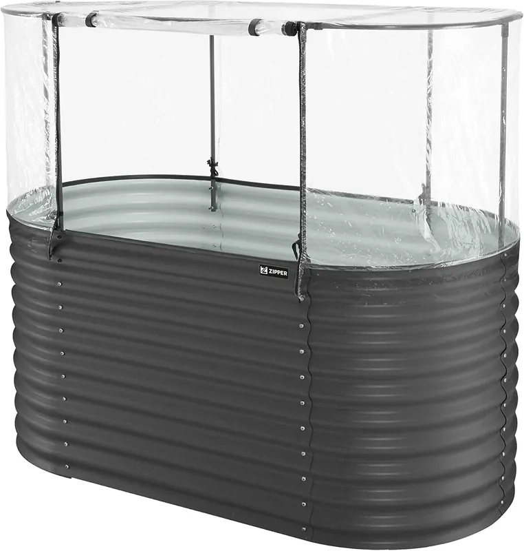 Zipper ZI-BGWH150 - Mini serra per piante in acciaio con copertura 150 cm Compra Adesso
