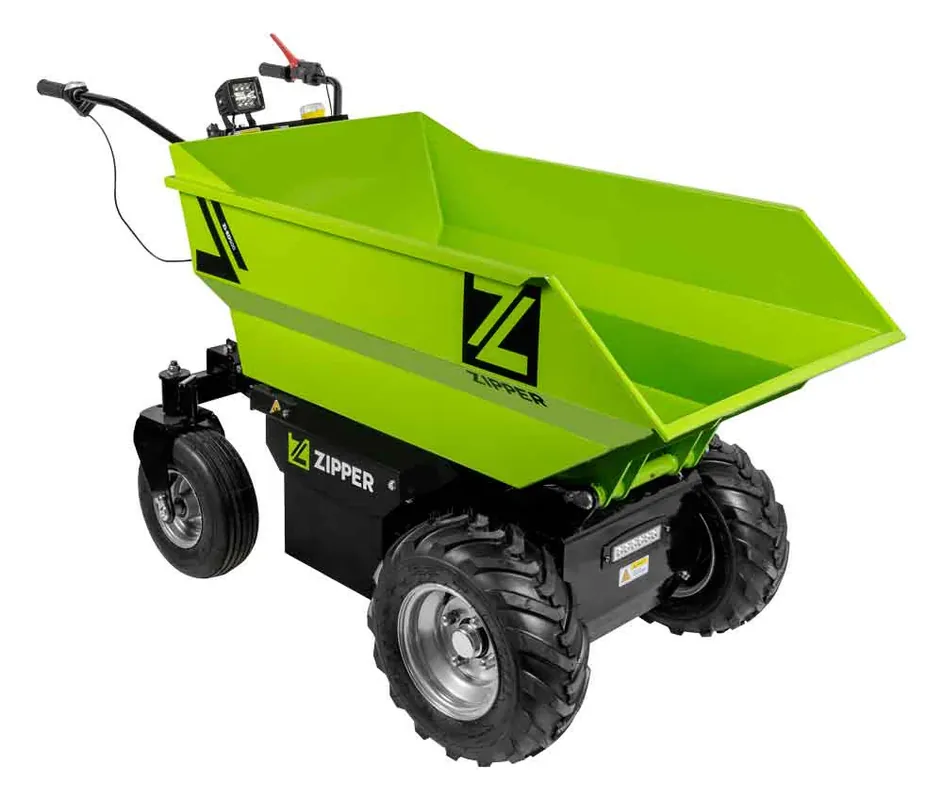 Zipper ZI-ED500 - Motocarriola a 4 ruote a batteria 500 kg 1000W Ultime Pezzi