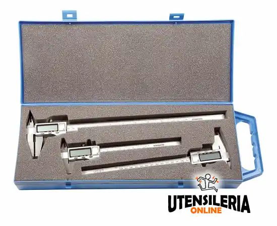 Promozione SET calibri elettronici con cassa in metallo LTF 327.789/3