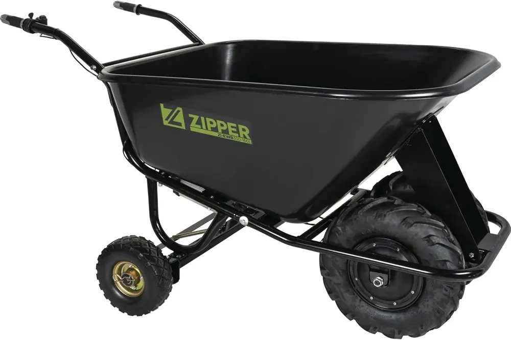 Più Venduto Zipper ZI-EWB300-160L - Carriola elettrica a batteria 40V 300 kg