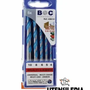 Assortimento punte universali multilaser BOHRCRAFT UM410 (5pz) Novità