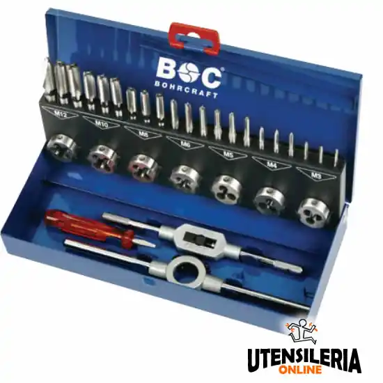 Solo Oggi Assortimento maschi a mano BOHRCRAFT HSS-G rettificati (31pz)