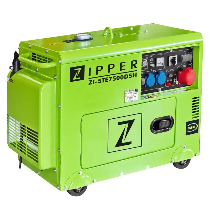 Zipper ZI-STE7500DSH - Generatore di corrente monofase / trifase 4,2 Kw Sconto