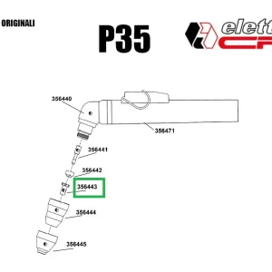 Elettro cf 356443.B UGELLO P35 D.0,8 CONF. 10 PZ. Saldi