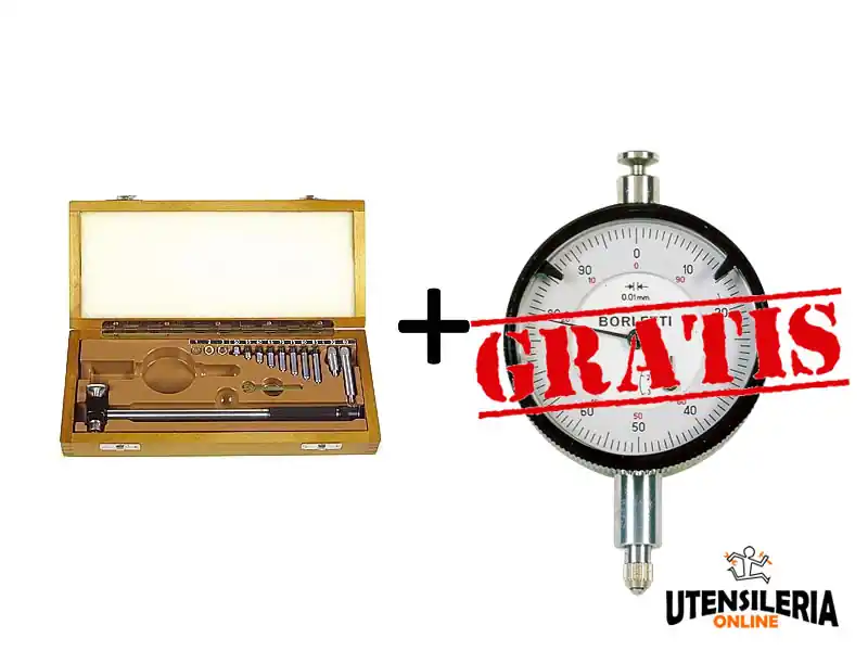 Alesametri di precisione centesimale/millesimale+ comparatore in OMAGGIO LTFSC60/ANT Prezzo Scontato