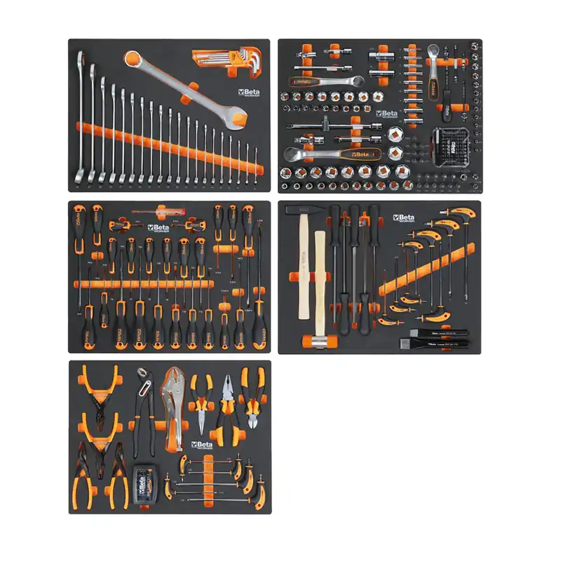 Beta 045009158A - Assortimento utensili in termoformato morbido - 268 utensili Direttamente Dal Produttore