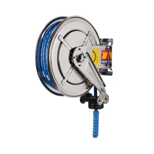 Avvolgitubo in acciaio inox per acqua 150°C Meclube FX-400, tubo 15mt Offerta Lampo