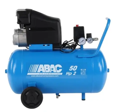 Soddisfatti O Rimborsati Abac Montecarlo L20 Compressore 50 litri , 10 bar , 2HP , 220V