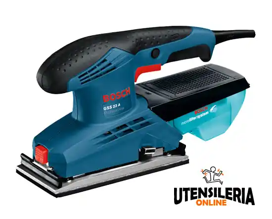 Ultimissimo Modello Levigatrice orbitale GSS 23 A 190W 24.000 osc./min