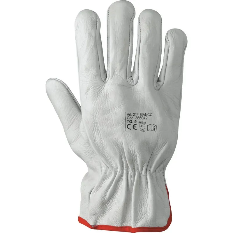 Super Prezzo Guanti pelle fiore bovina