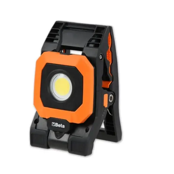 Beta 1838CLAMP - Faretto a pinza ricaricabile, 4 intensità luminose, orientabile, ricarica USB Offerta Speciale