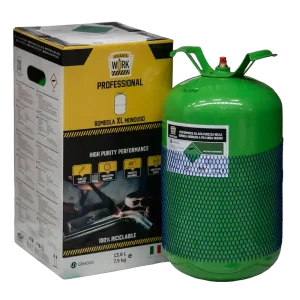 Helvi MisterWork PRO 21900031 - Bombola gas da saldatura ad alta qualità - MIX C8 - 14 lt - (0,9 3M) - Argon/C02 Occasione Imperdibile