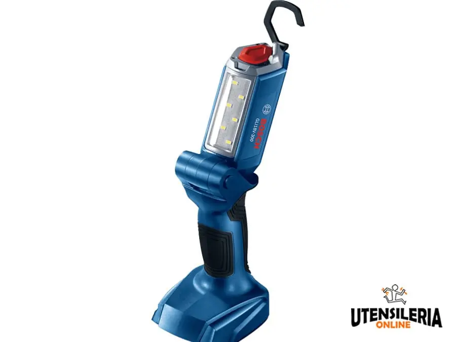 A Buon Prezzo Torcia GLI 18V-300 Bosch con gancio senza batteria 14.4–18 V