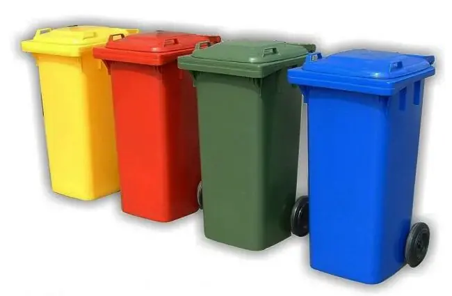 Bidone per raccolta differenziata, 120 l , COLORE A SCELTA Miglior Prezzo
