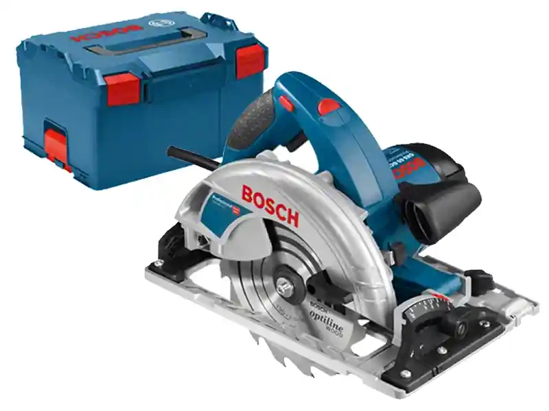 Bosch Sega circolare elettrica GKS 65 GCE 1800W lama 190mm in L-Boxx Must-Have
